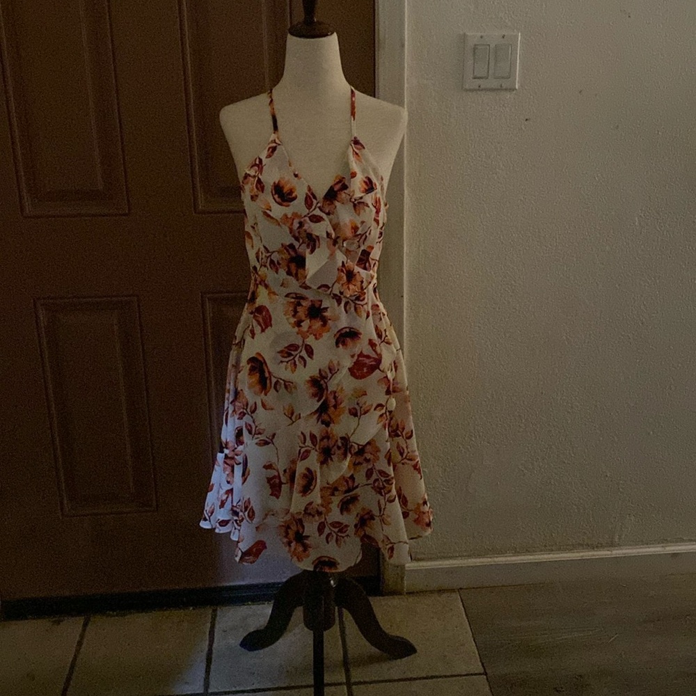 Floral✨🌺Flower Tie Me Up Summer Dress